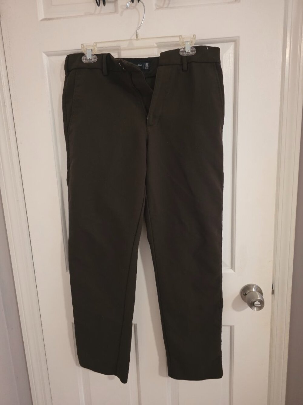 Abercrombie & Fitch Mens Casual Dress Pants 31 x 32 Straight Leg Brown